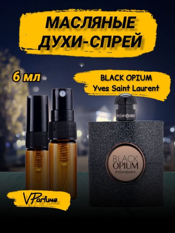 Black Opium Yves Saint Laurent perfume Black opium (6 ml)